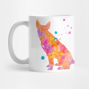 Carolina Dog Watercolor Painting Mug